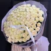 Купить 101 Эквадорская роза Мондиаль с доставкой в город Можайск: цена заказать